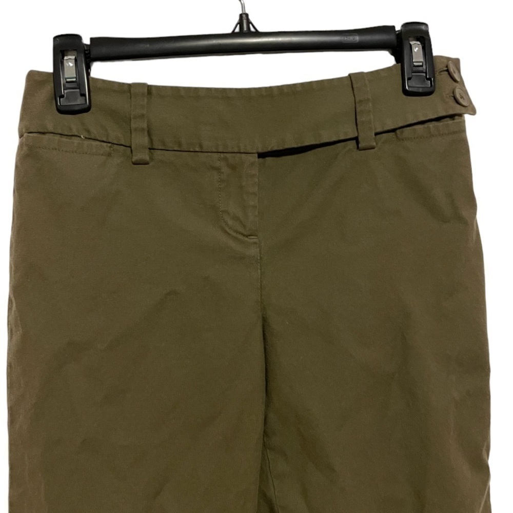 Ann Taylor Loft Olive Green Pants - Picture 2 of 5